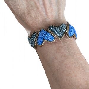 Beaded Heart Bracelet